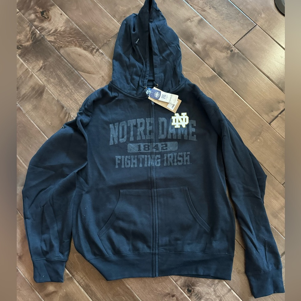 Notre Dame New Full zip Jacket, Offers Accepted